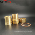 GutenTop 1/2" Forged Brass Male Threaded Hex Nipple/NPT Pipe Fitting for oil gas and water Nipple fitting